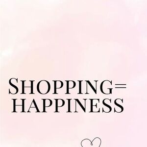Shopping Equals Happiness Wall Art